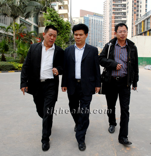 河南驻马店市副市长刘金志同志一行莅临我司参观考察