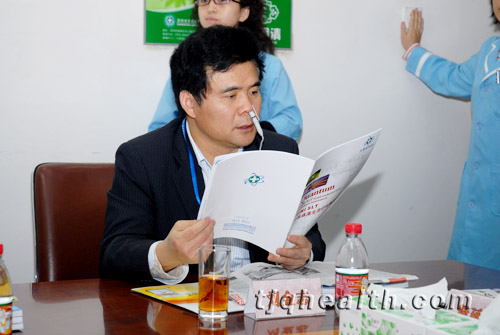 河南驻马店市副市长刘金志同志一行莅临我司参观考察