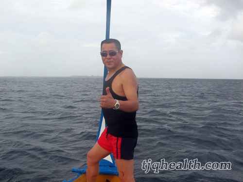 天基权集团董事长释延豹先生领航企业,踏着风浪向前走,健康科技显神"