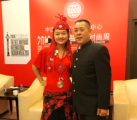 集团董事长释延豹受邀出席一带一路国际时尚周开幕式